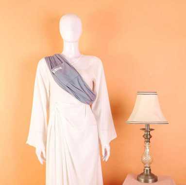 *MyBabyLand* Gendongan Kaos GEKO Geos Ekonomis SOLID By Mere Et Moi |Gendongan Bayi Size-S Grey