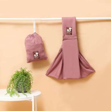 *MyBabyLand* Gendongan Kaos - Geos Gen Two by Mere et Moi(Dengan Busa) Size-M Rose