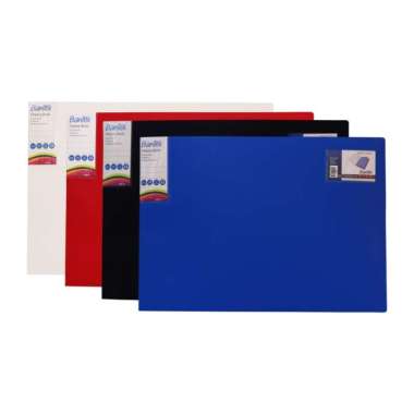 BANTEX 40 SHEET DISPLAY BOOK / CLEAR HOLDER A3 LANDSCAPE 3364 (PCS) RED