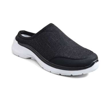 Dr. Kevin Sepatu Sandal Bustong Pria Sport Mules Slip On 879-002 Hitam 40