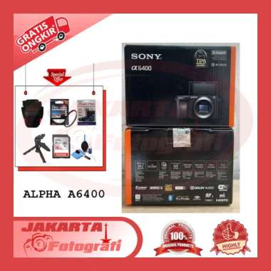Sony Alpha A6400 Kit 16-50mm F3.5-5.6 OSS - Sony Alpha 6400 ORIGINAL with bc-trw