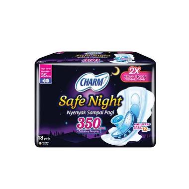 Promo Harga Charm Safe Night Wing 35cm 18 pcs - Blibli
