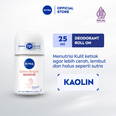 NIVEA Extra Bright Silk Touch Deodorant [25 mL]