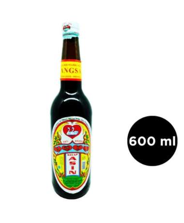 Kecap Asin Hati Angsa Botol Kaca 600 ml kecap hati angsa 600 ml Kecap Medan PakingBublewrap
