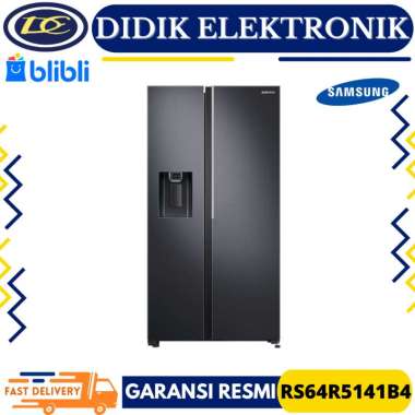 Kulkas Samsung SIDE BY SIDE RS64R5141B4 Water Dispenser 676 L