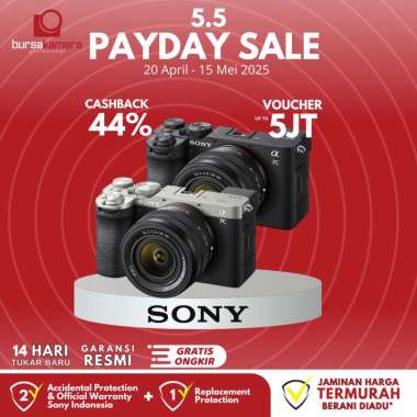 BKP Sony A7CII Kit 28-60mm / SONY Alpha A7C II Body / Sony 7 C Mark II GARANSI RESMI ILCE-7CM2/S
