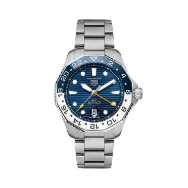 [FORTUNE WATCH DEALS] TAG Heuer Aquaracer WBP2010.BA0632 Professional 300 GMT Blue Dial Metallics,Bl