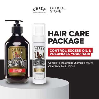 CHIEF HAIRCARE PACKAGE (Hairtonic 100ml + Shampoo CT 400ml)