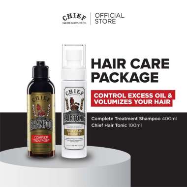 CHIEF HAIRCARE PACKAGE (Hairtonic 100ml + Shampoo CT 100ml)