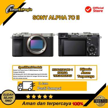 SONY ALPHA 7C II KAMERA MIRRORLESS ILCE-7CM2L/S