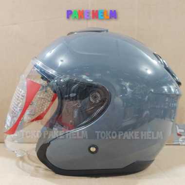 helm kyt kyoto gorila glossy abu half face L