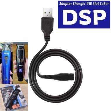 Kabel Charger USB Shaver DSP Alat Cukur Rambut Hair Clipper Trimmer Type A