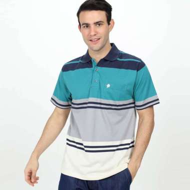 Blythe Leon Polo Garis Basic Shirt Pria