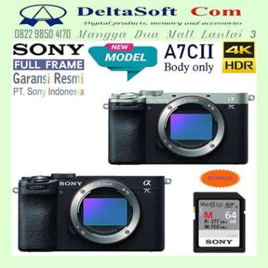 SONY Alpha A7C II / Sony A7CII Kit 28-60mm Sony 7 C Mark II RESMI