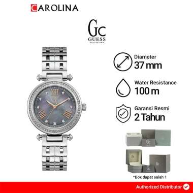 Jam Tangan Wanita GC Guess Collection Y46001L5MF MOP Dial Stainless Steel Strap