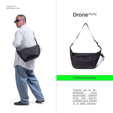 SYMA. Drone Sling Bag Black