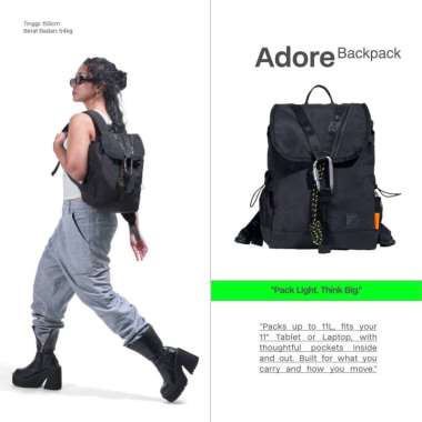 SYMA. Adore Backpack Black