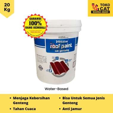 CAT GENTENG WELDON 20 KG WHITE