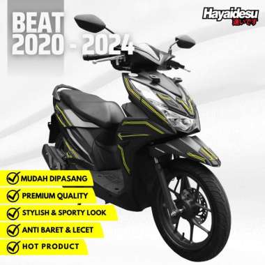 Hayaidesu Body Protector BEAT 2020 Full Set Cover Biru