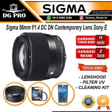 Sigma 56mm F1.4 DC DN Contemporary Lens Original FUJIFILM
