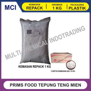 PRIMSFOOD TEPUNG TANG MIEN REPACK 1 KG / TENG MIEN TEPUNG PATI GANDUM