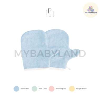 Little Palmerhaus - Bam & Boo Bamboo Washmitt | Waslap Bayi | Waslap Jari Perlengkapan Baby Newborn 