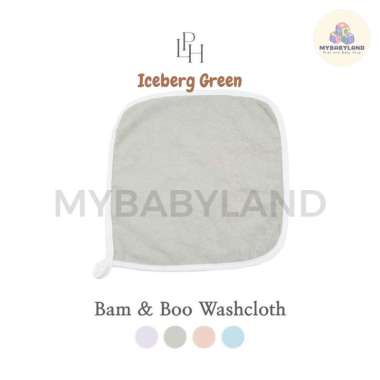 Little Palmerhaus - Bam & Boo Bamboo Washcloth | Lap Mandi Bayi | Waslap Bayi | Sapu Tangan Anak Per