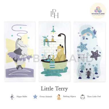 Little Palmerhaus Little Terry Towel (Handuk Bayi & Anak) | Handuk Bayi Little Terry Extra Soft Palm