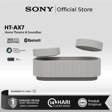 Sony HT AX7 HTAX7 Portable Theater System 360 Spatial Sound Mapping