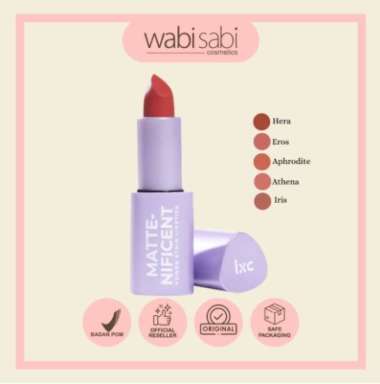 LUXCRIME - Matte-Nificent Power Stain Lipstick Hera