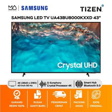 TV Smart Samsung UA43BU8000KXXD 43 inch Garansi Resmi