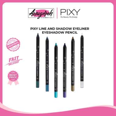 Pixy Eyeliner Line & Shadow - Eyeliner Pencil Black