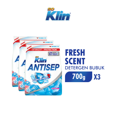 Promo Harga So Klin Antisep Detergent Fresh Scent 700 gr - Blibli