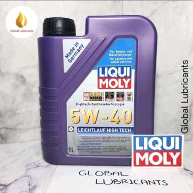 Liqui Moly LiquiMoly Leichtlauf High Tech 5W-40 1 Liter Germany (Oli Premium Bensin/ Diesel/ Mercy/ 