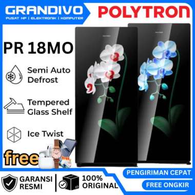 Kulkas Polytron PR 18MOB 18MOW 18 MOW MOB Lemari Es Garansi Resmi Polytron - Grandivo Waru