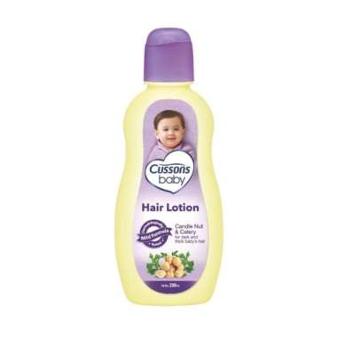 CUSSONS BABY HAIR LOTION CANDLE NUT & CELERY 200 ML