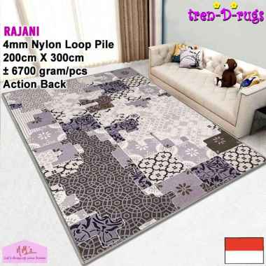 Tren-D-rugs Karpet modern klasik persian vintage retro jumbo alas duduk lantai ruang tamu kamar tidu