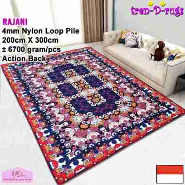 Tren-D-rugs Karpet modern klasik persian vintage retro jumbo alas duduk lantai ruang tamu kamar tidu