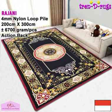 Tren-D-rugs Karpet modern klasik persian vintage retro jumbo alas duduk lantai ruang tamu kamar tidu