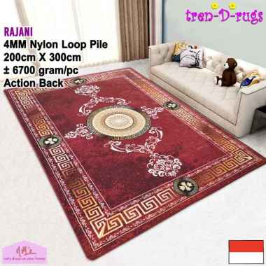 Tren-D-rugs Karpet modern klasik persian vintage retro jumbo alas duduk lantai ruang tamu kamar tidu