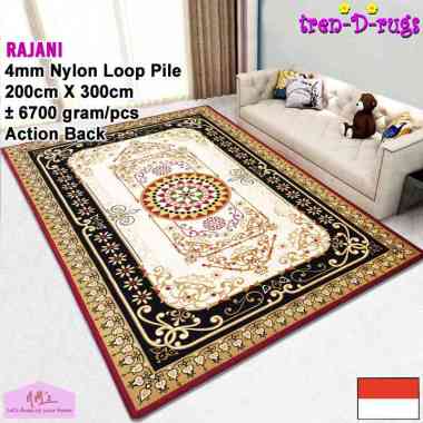 Tren-D-rugs Karpet modern klasik persian vintage retro jumbo alas duduk lantai ruang tamu kamar tidu