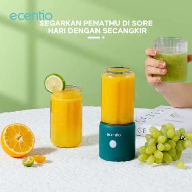 ecentio - six-leaf portable juicer cup dark green