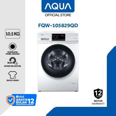 Aqua Elektronik FQW-105829QD Front Load Mesin Cuci [10.5 Kg]