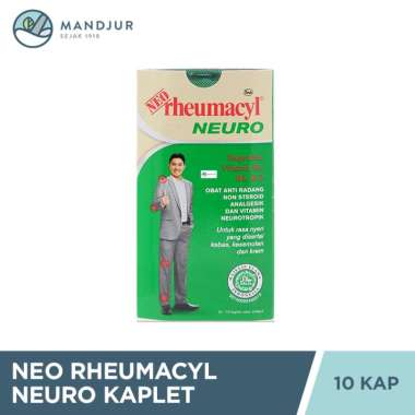 Neo Rheumacyl Neuro 10 Tablet - Vitamin Neurotropik Nyeri Kram dan Kebas