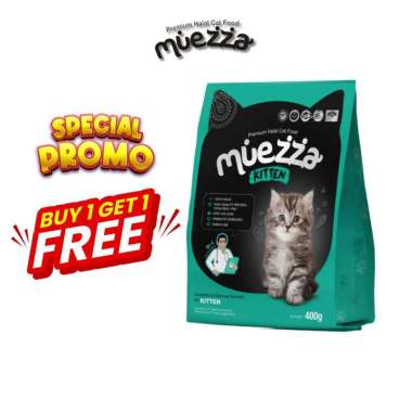 Muezza Makanan Anak Kucing Kering Kitten 400 gr