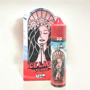 ICE LADY LYCHEE 60ML BY LCV JUICE | LIQUID VAPE FREEBASE ICELADY ICELADY LYCHEE 1 BOTOL