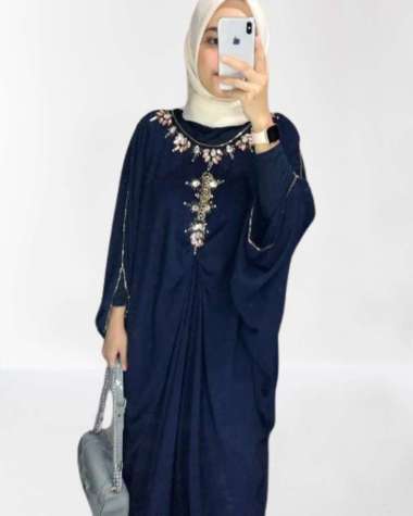 Kaftan Anindia baju gamis kaftan wanita muslim terbaru 2021 kekinian termurah mewah original elegan