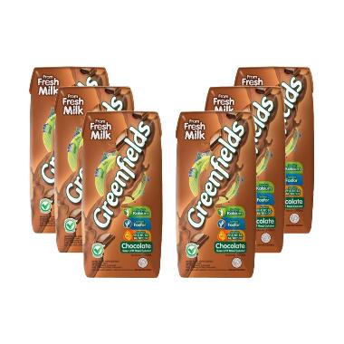 Promo Harga Greenfields UHT Choco Malt 200 ml - Blibli