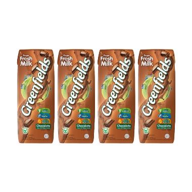 Promo Harga Greenfields UHT Choco Malt 250 ml - Blibli