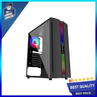 CASING PC POWER UP RAPTOR STRIKE 1602 BLACK